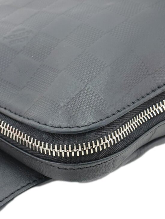 Louis Vuitton  Avenue Sling Damier Infini Leather Backpack Bag Black main image 5